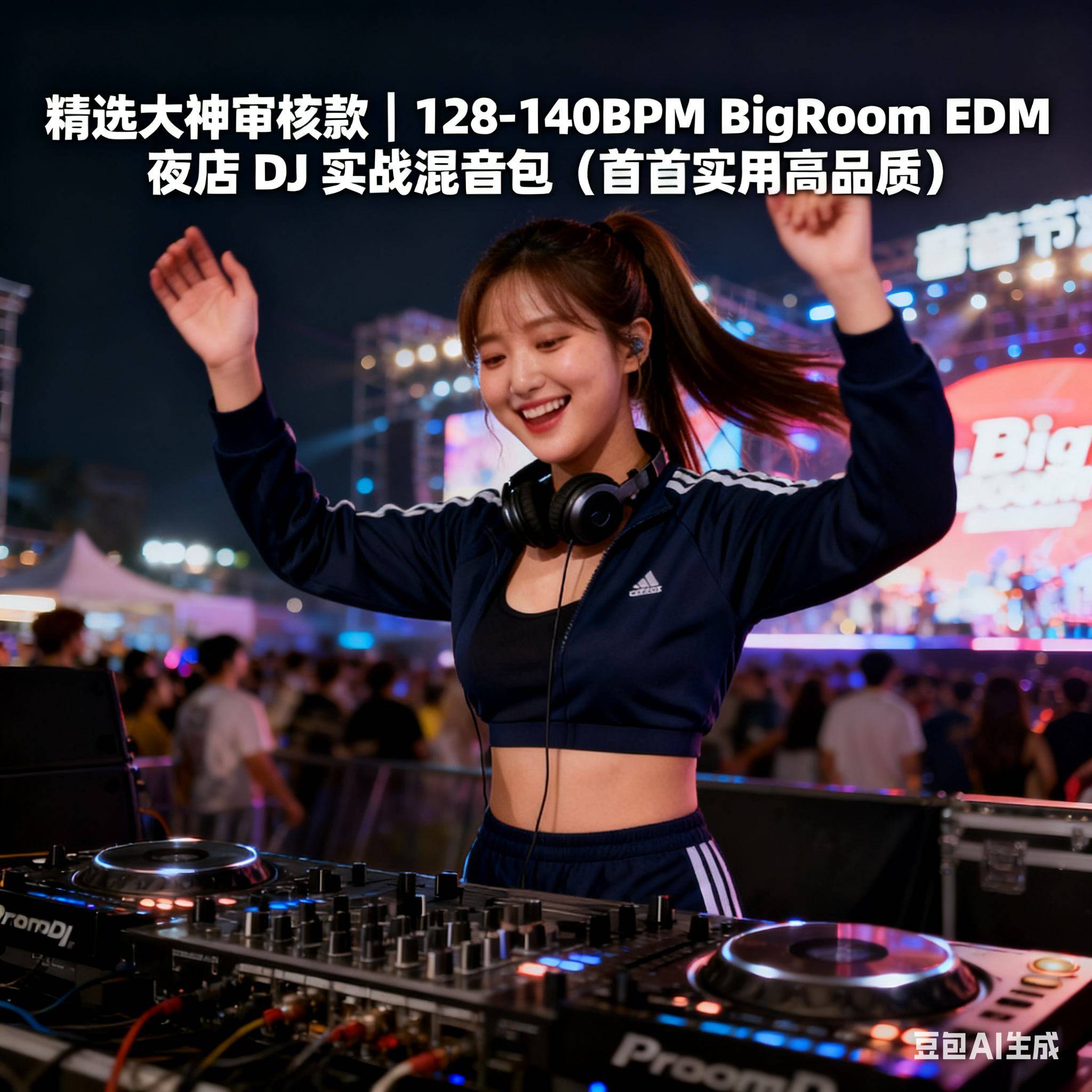 精选大神审核款｜128-140BPM BigRoom EDM 夜店 DJ 实战混音包（首首实用高品质）