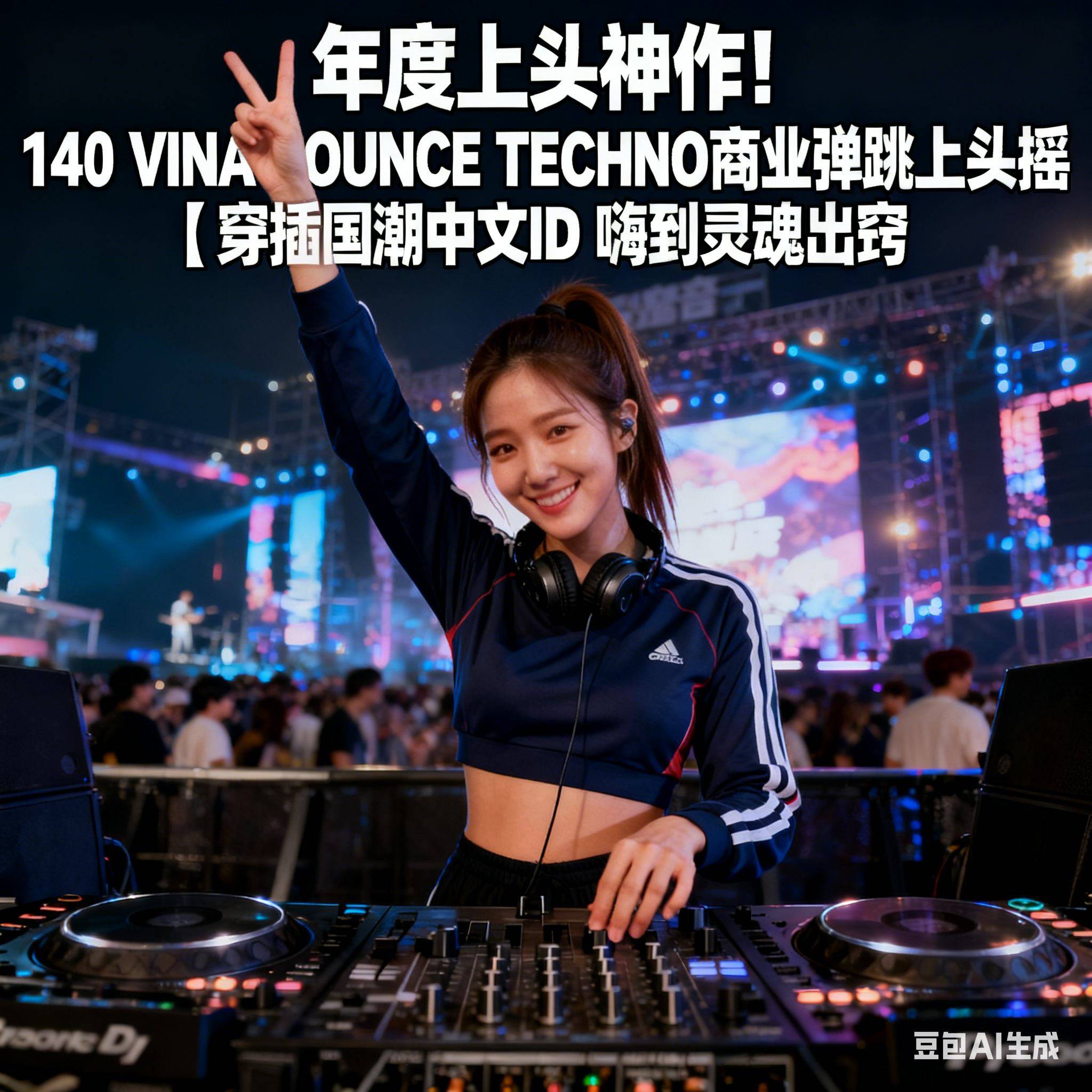 年度上头神作！140 VINA BOUNCE TECHNO商业弹跳上头摇｜穿插国潮中文ID 嗨到灵魂出窍