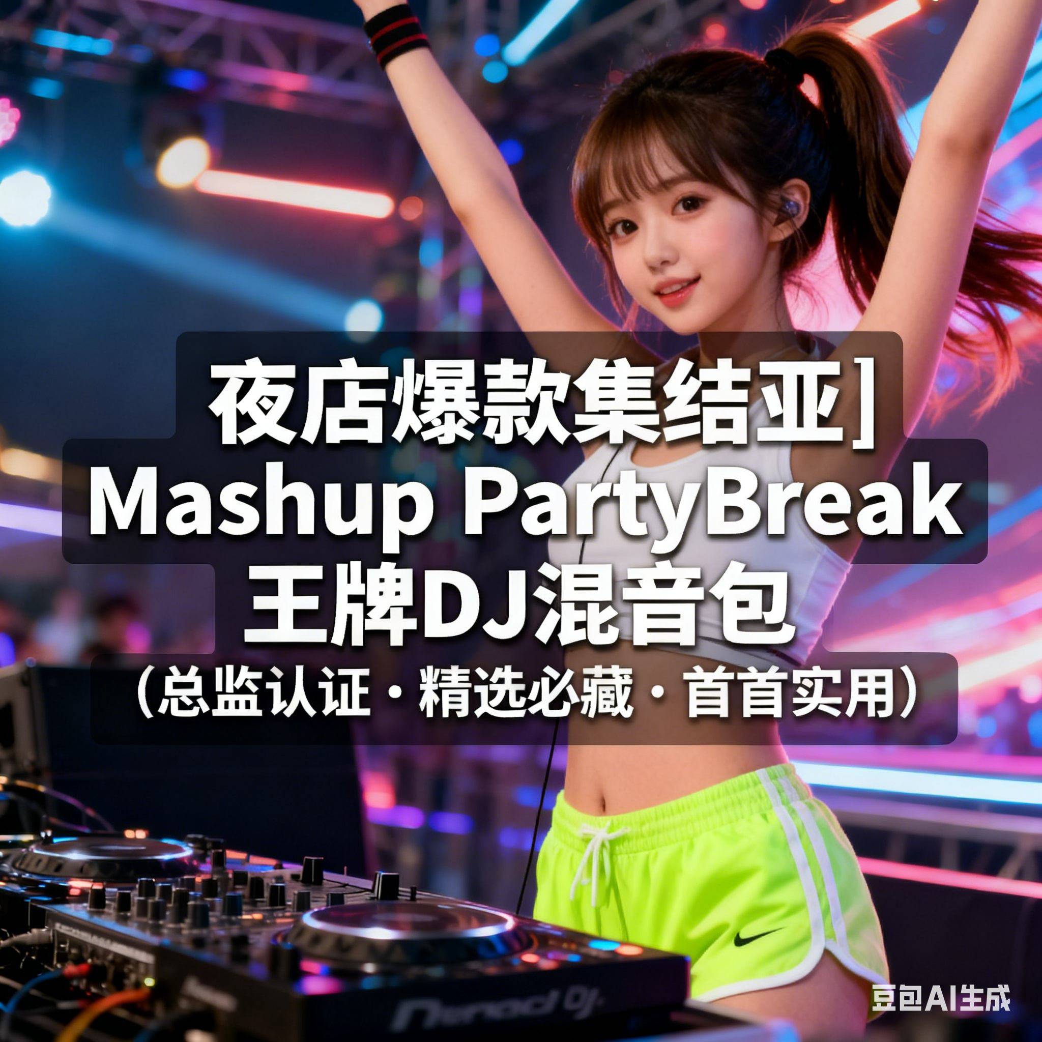 夜店爆款集结丨Mashup PartyBreak 王牌DJ混音包（总监认证·精选必藏·首首实用）