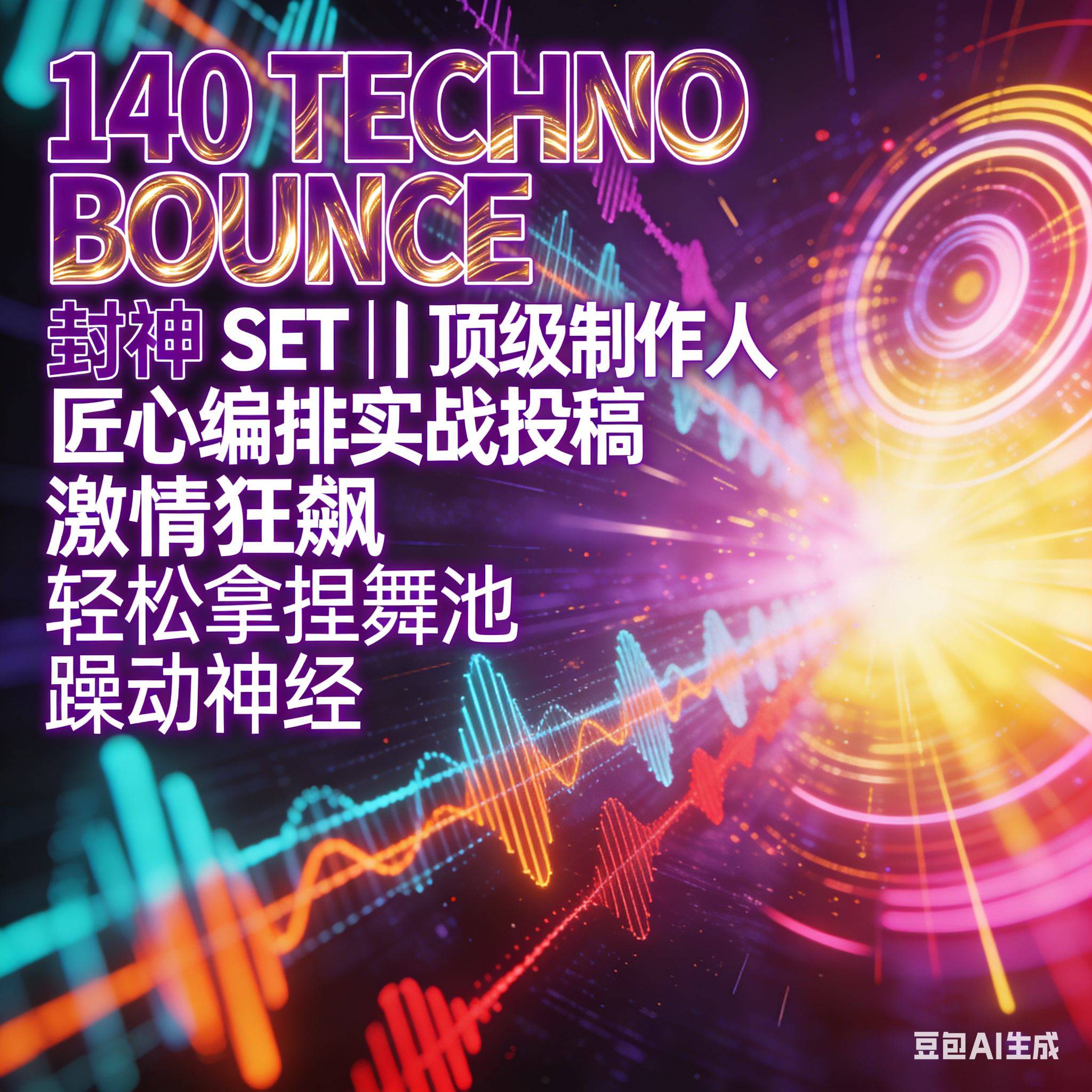 140 TECHNO BOUNCE 封神 SET｜顶级制作人匠心编排实战投稿 激情狂飙 轻松拿捏舞池躁动神经