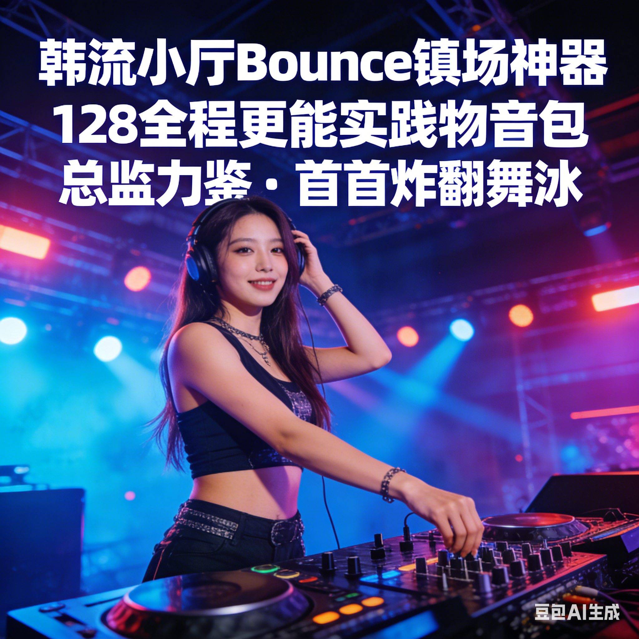 韩流小厅Bounce镇场神器 128全程高能实战混音包 总监力鉴·首首炸翻舞池