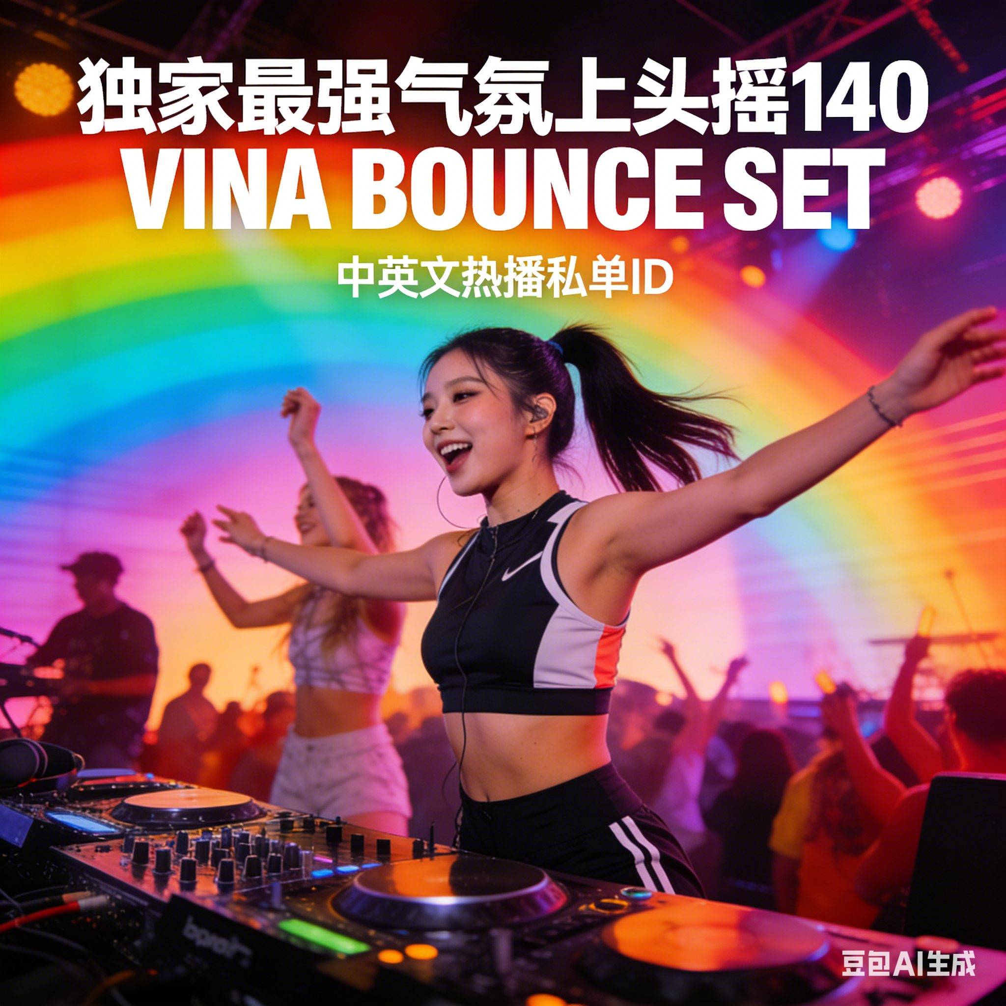 质量巅峰无对手#站长认证王炸神作｜独家最强气氛上头摇140 VINA BOUNCE SET｜中英文热播私单ID