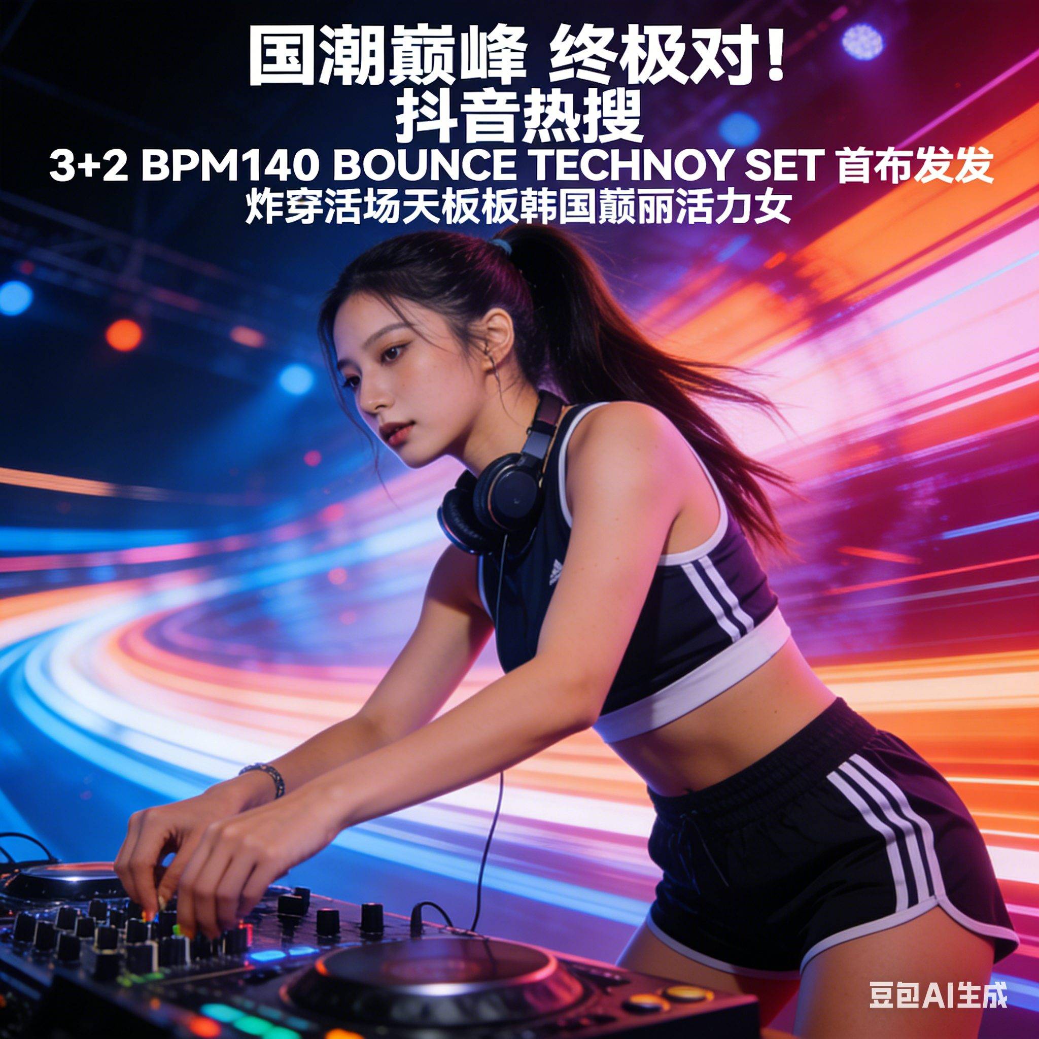 国潮巅峰 终极派对！抖音热播中英文3+2 BPM140 BOUNCE TECHNO SET 重磅首发 炸穿舞池天花板