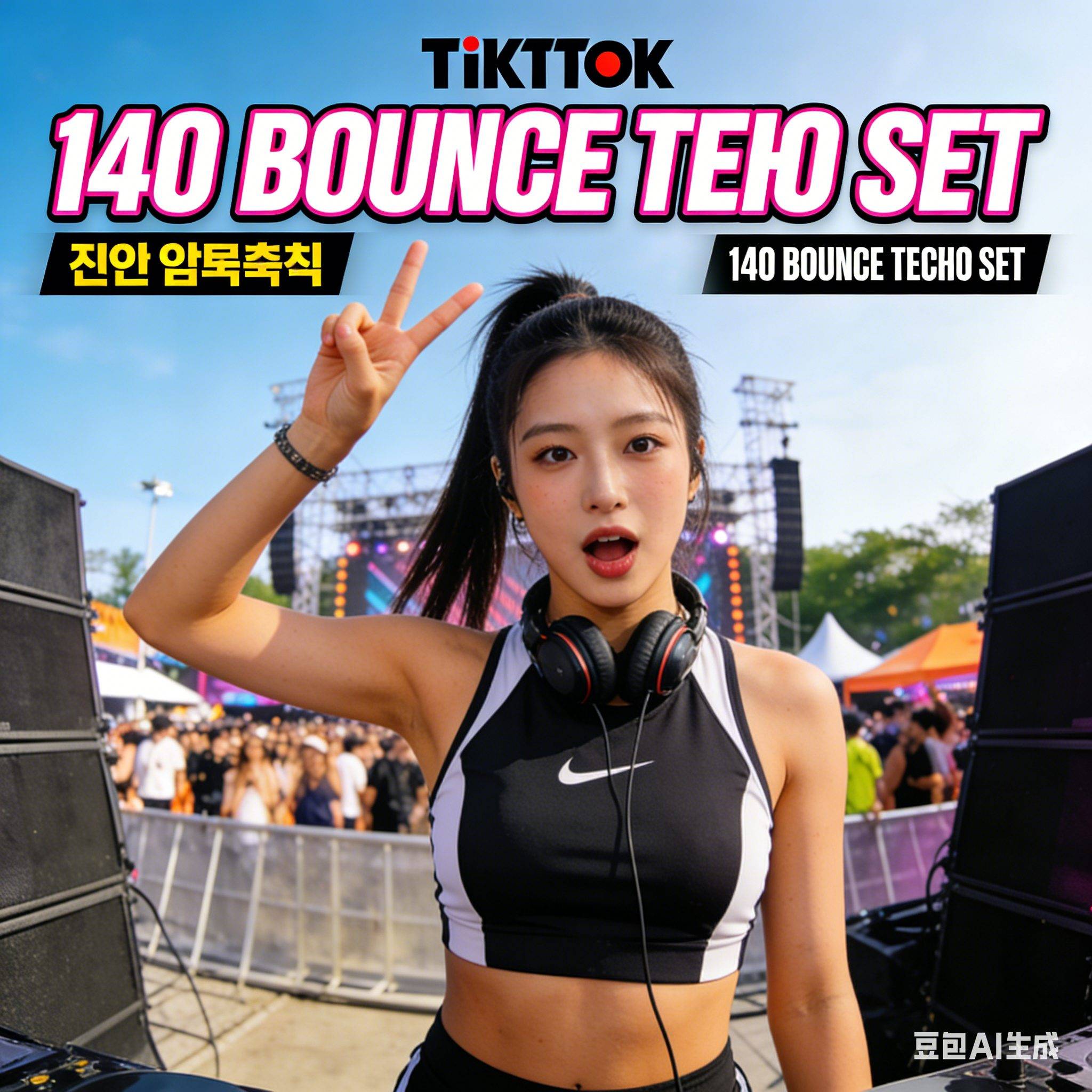 热辣上头到尖叫！TIKTOK 商业热榜登顶140 BOUNCE TECHNO SET｜超有料中英文#现场实战无缝爆点绝杀