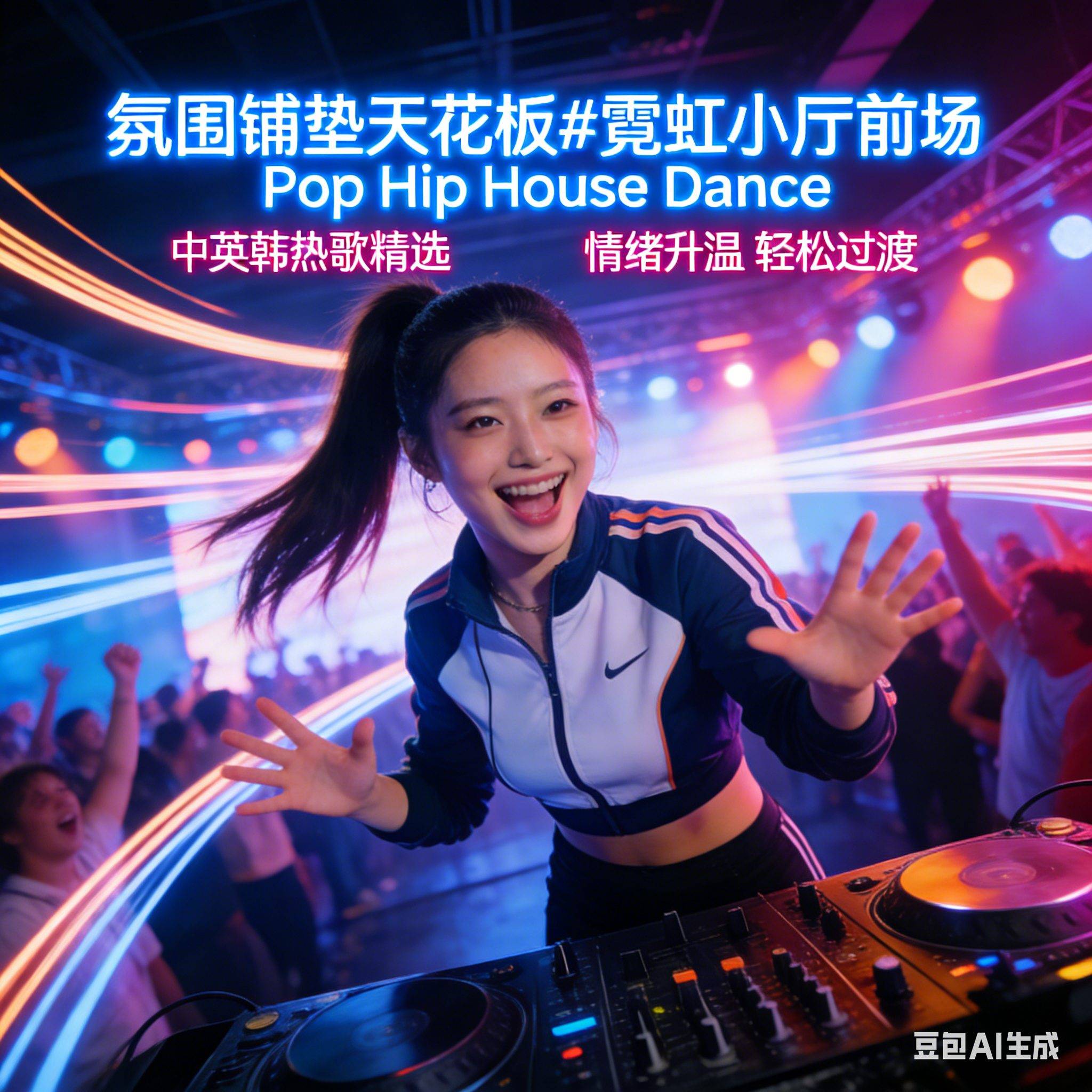 氛围铺垫天花板#霓虹小厅前场 Pop Hip House Dance 中英韩热歌精选 情绪升温 轻松过渡