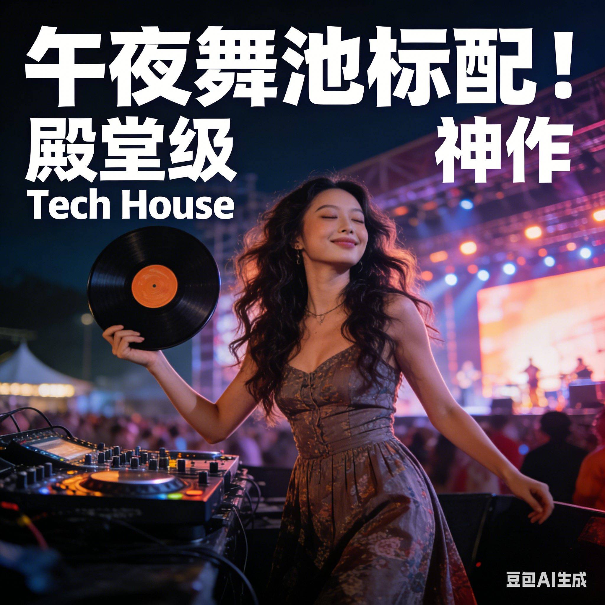 午夜舞池标配！殿堂级 Tech House 神作｜深邃低频律动・气氛层层递进