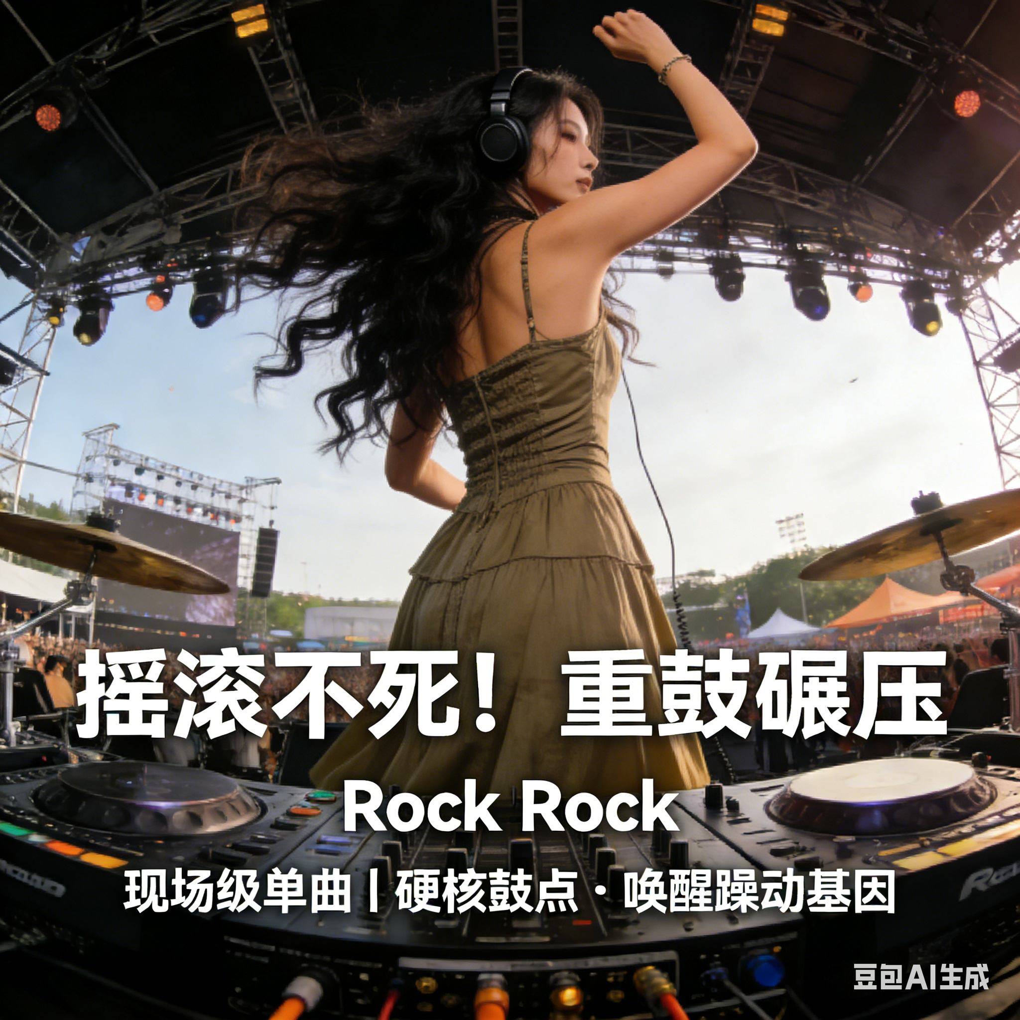 摇滚不死！重鼓碾压 Rock 现场级单曲｜硬核鼓点・唤醒躁动基因