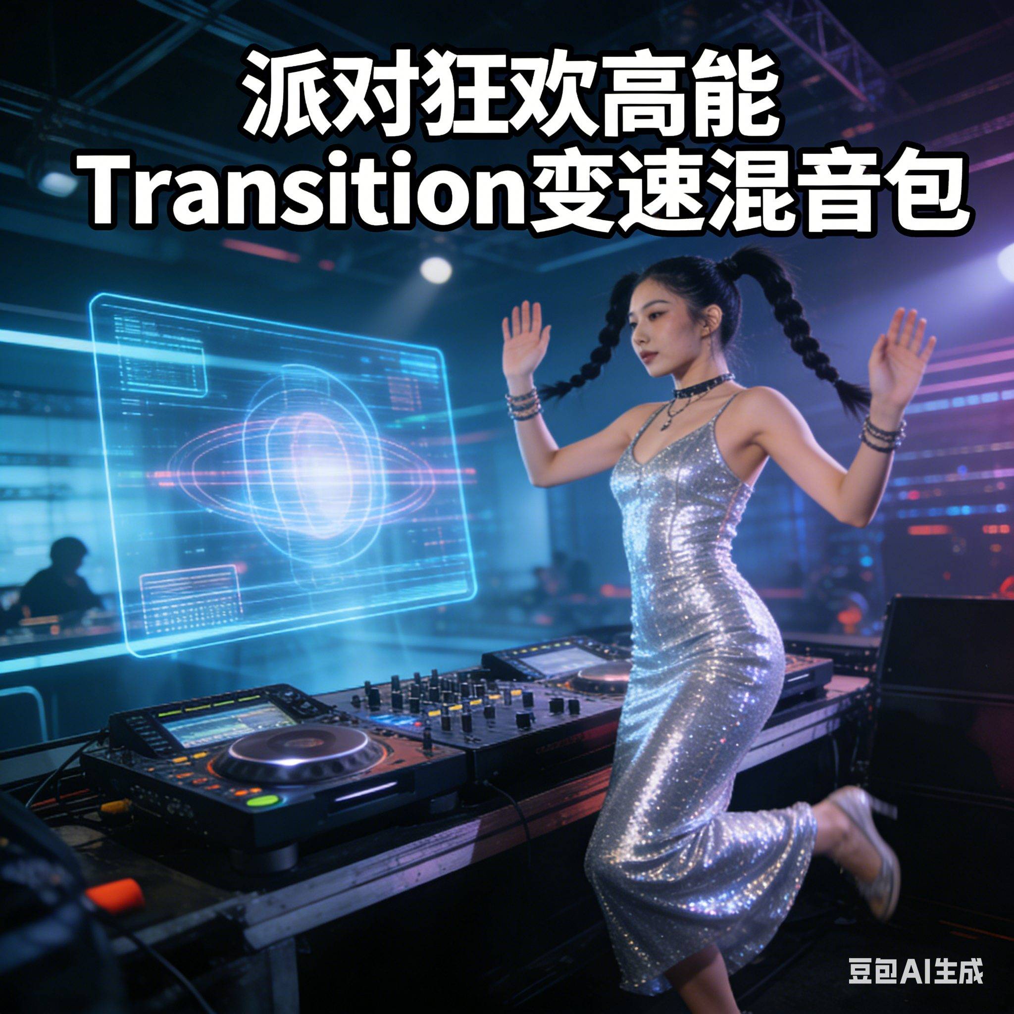 派对狂欢高能Transition变速混音包 高燃转场无缝不脱节