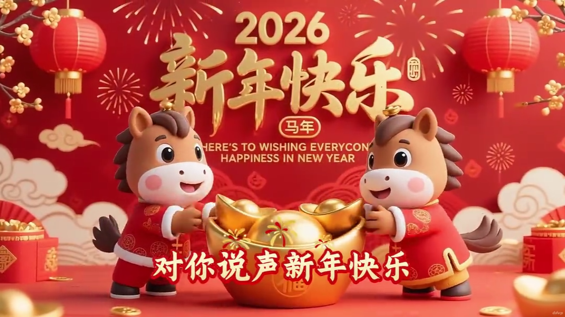 2026 新年元旦 - 声光电开场 - 