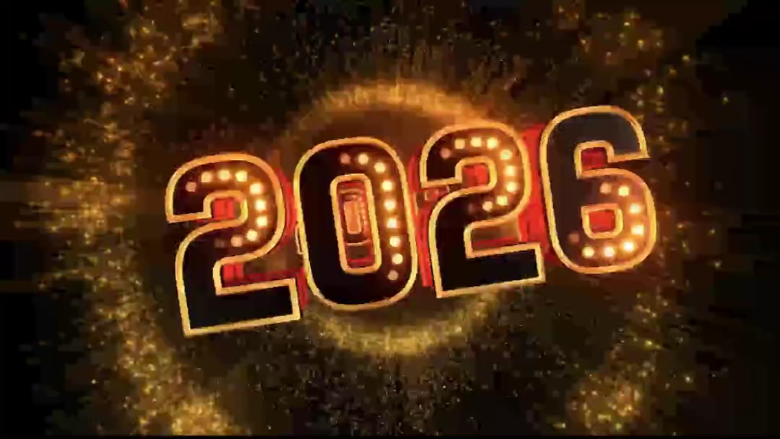 2026 新年元旦 - 列车到站 倒数开场 140 Bounce