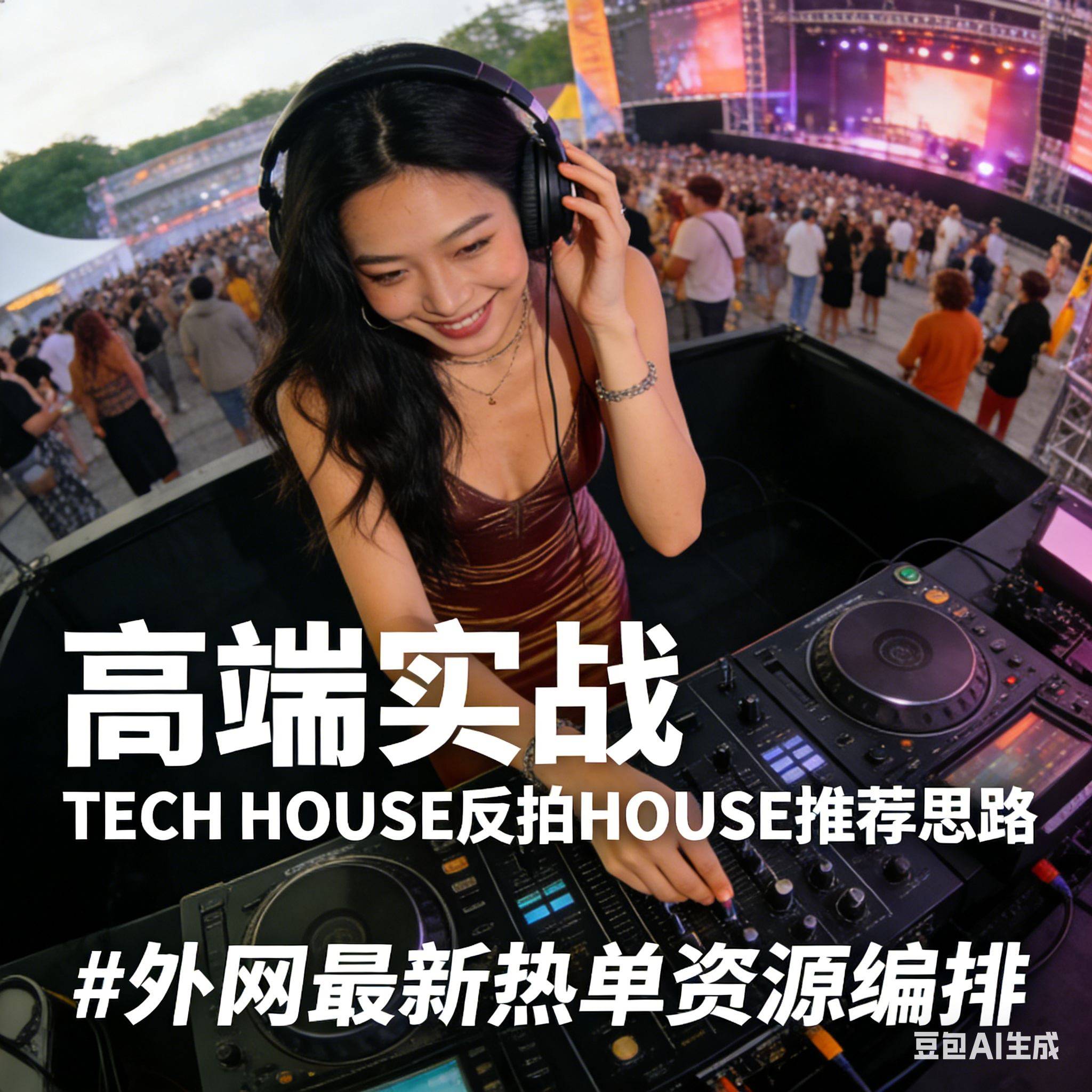 高端实战 TECH HOUSE反拍HOUSE推荐思路 #外网最新热单资源编排