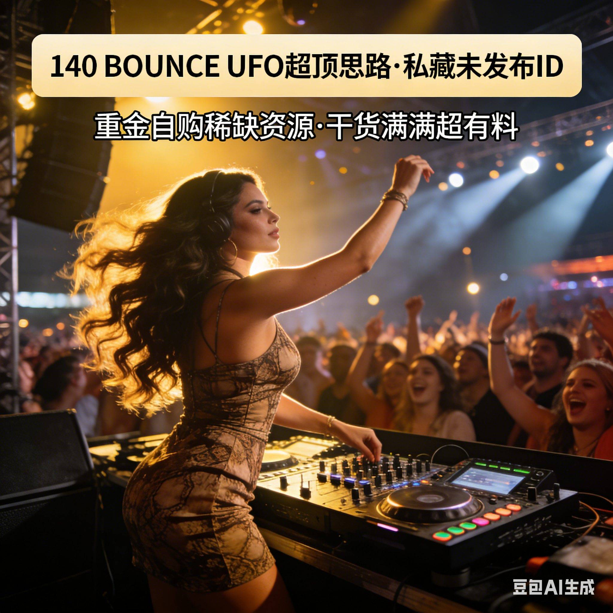 重金自购稀缺资源 140 BOUNCE UFO超顶思路 私藏未发布ID 干货满满超有料