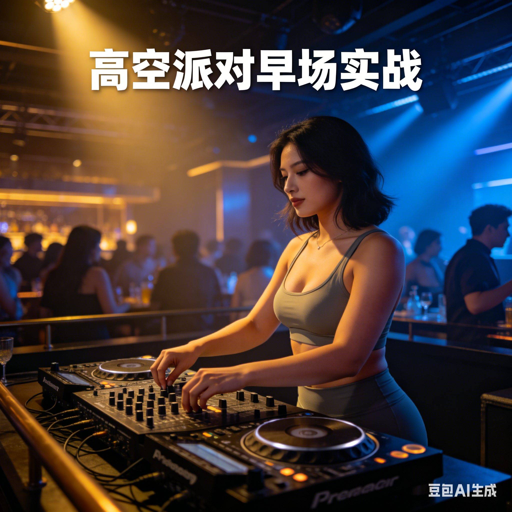 奢华高质感 高空派对大店早场10-11点多元素精品实战思路 舞池逐步升温