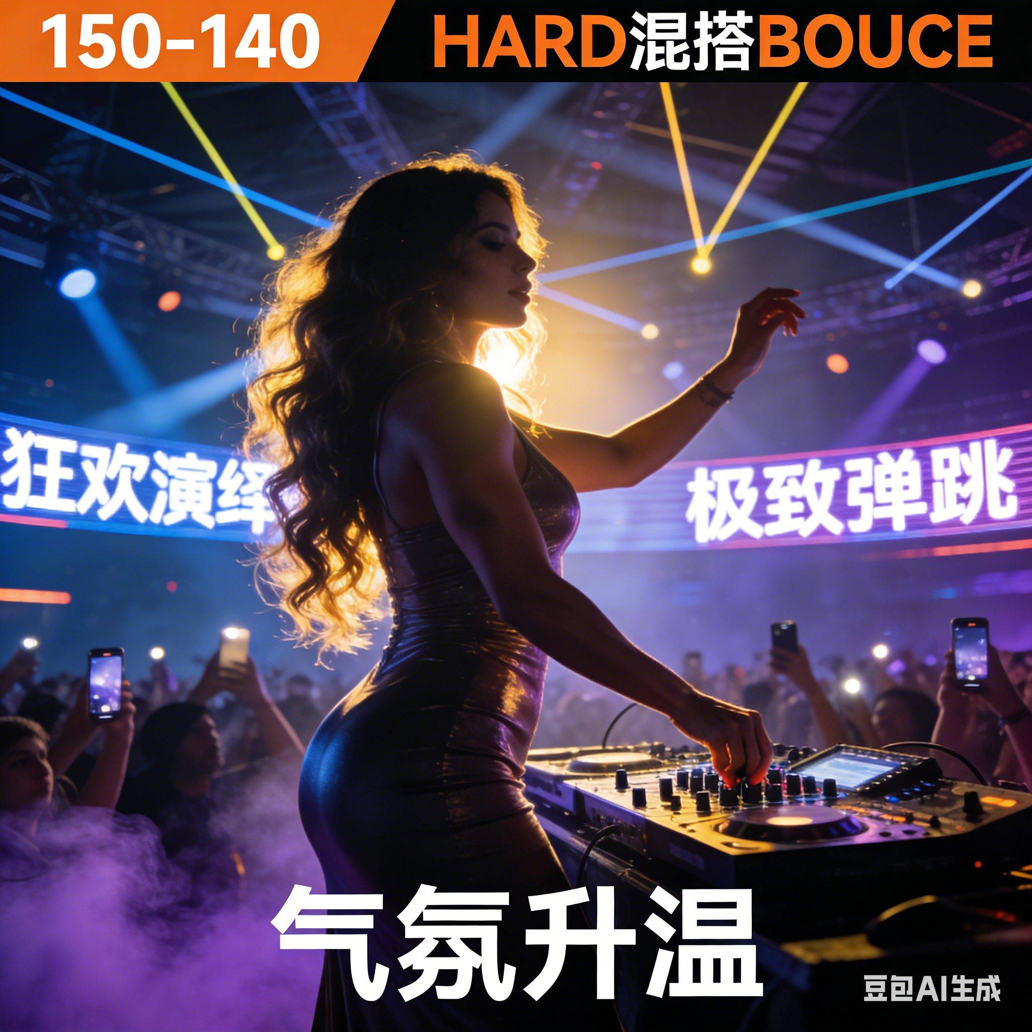 夯爆了！舞池必备快乐源泉150-140 HARD 混搭 BOUNCE火热现场思路#狂欢演绎 极致弹跳 气氛升温
