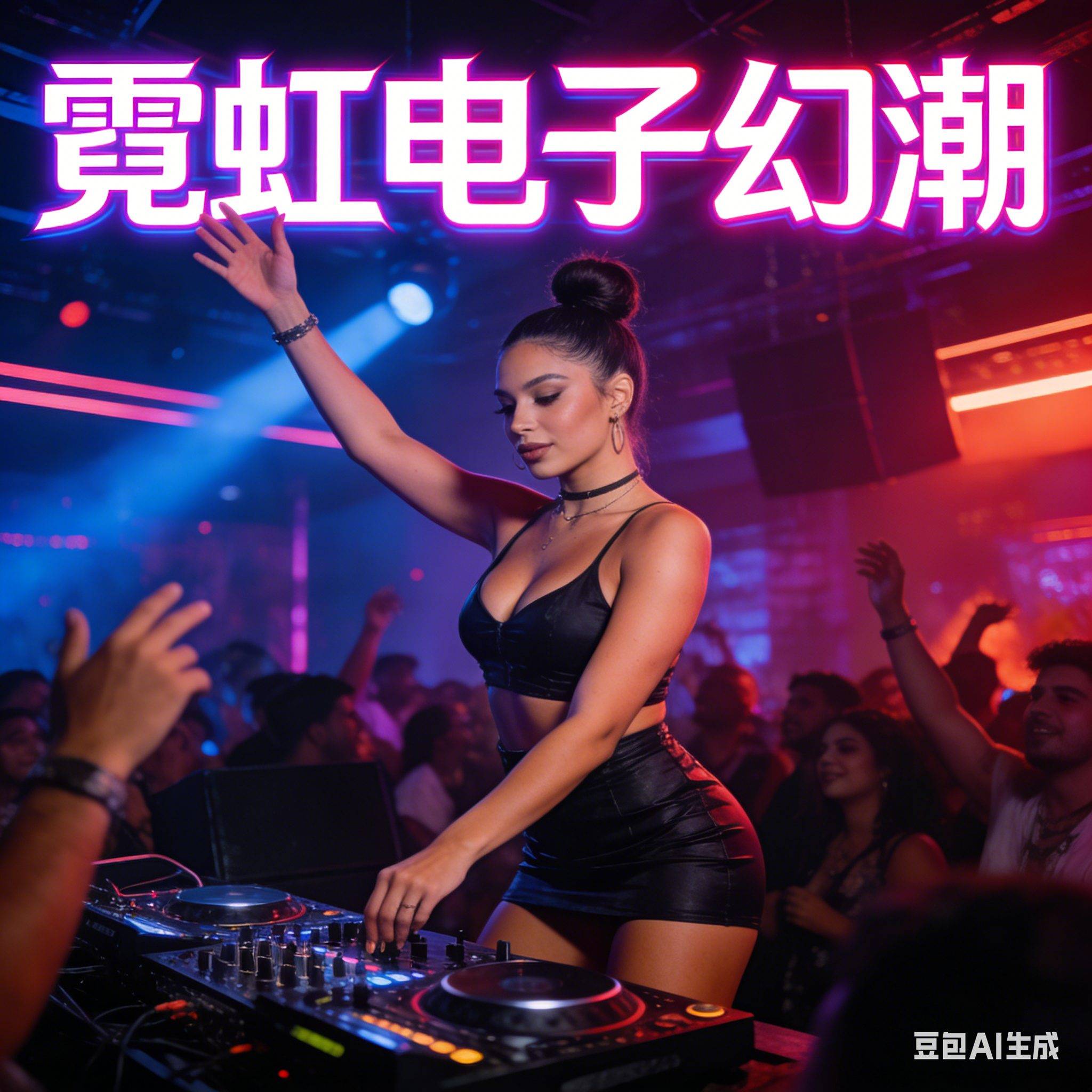 霓虹电子幻潮 Hiphop X Dance Pop X Jersey X house多风格燃场思路