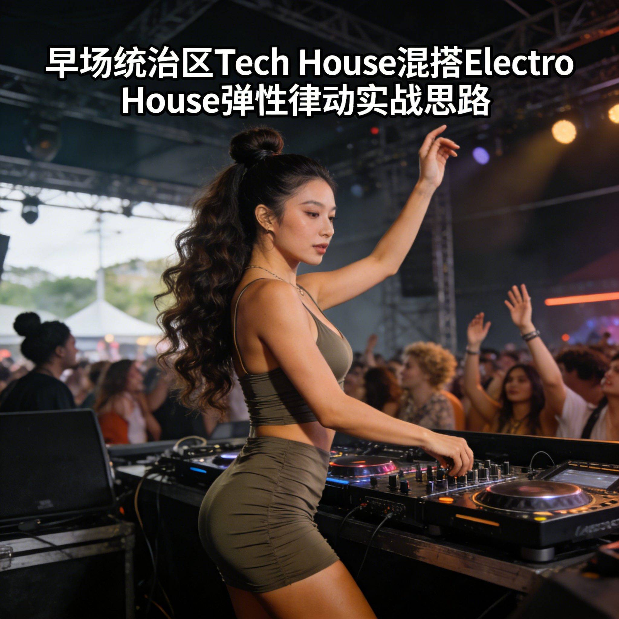高端定制不泛滥 早场统治区Tech House混搭Electro House弹性律动实战思路