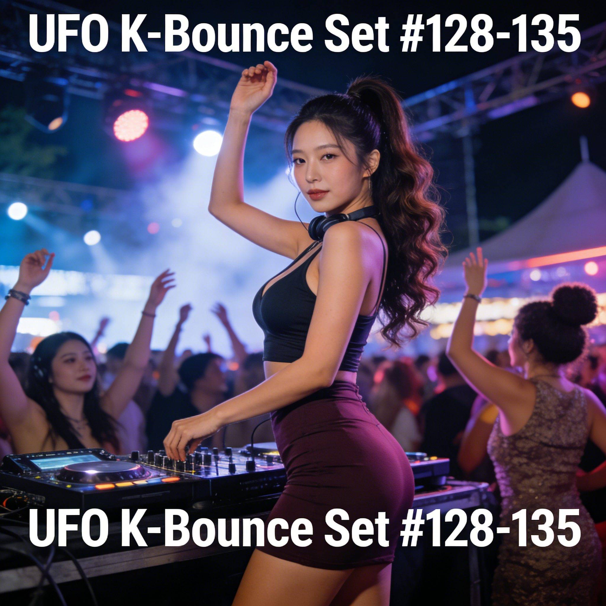 小厅气氛核武器 霓虹韩风CLUB跳舞俱乐部#128-135 UFO K-Bounce Set 炸场零差评