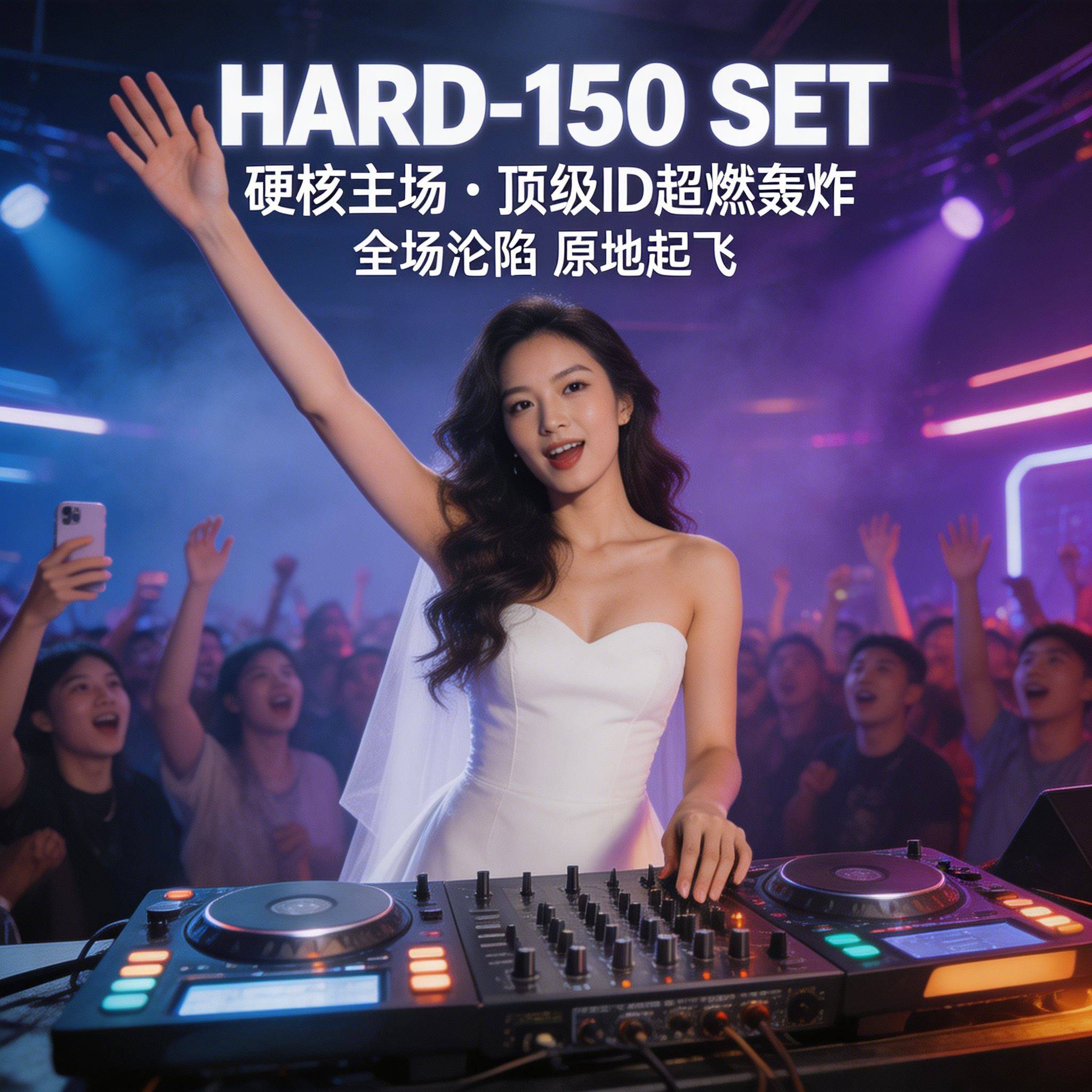 派对玩家终极狂欢 硬核主场HARD-150 SET #高质量顶级ID超燃轰炸 全场沦陷 原地起飞 (含开场视频素材)