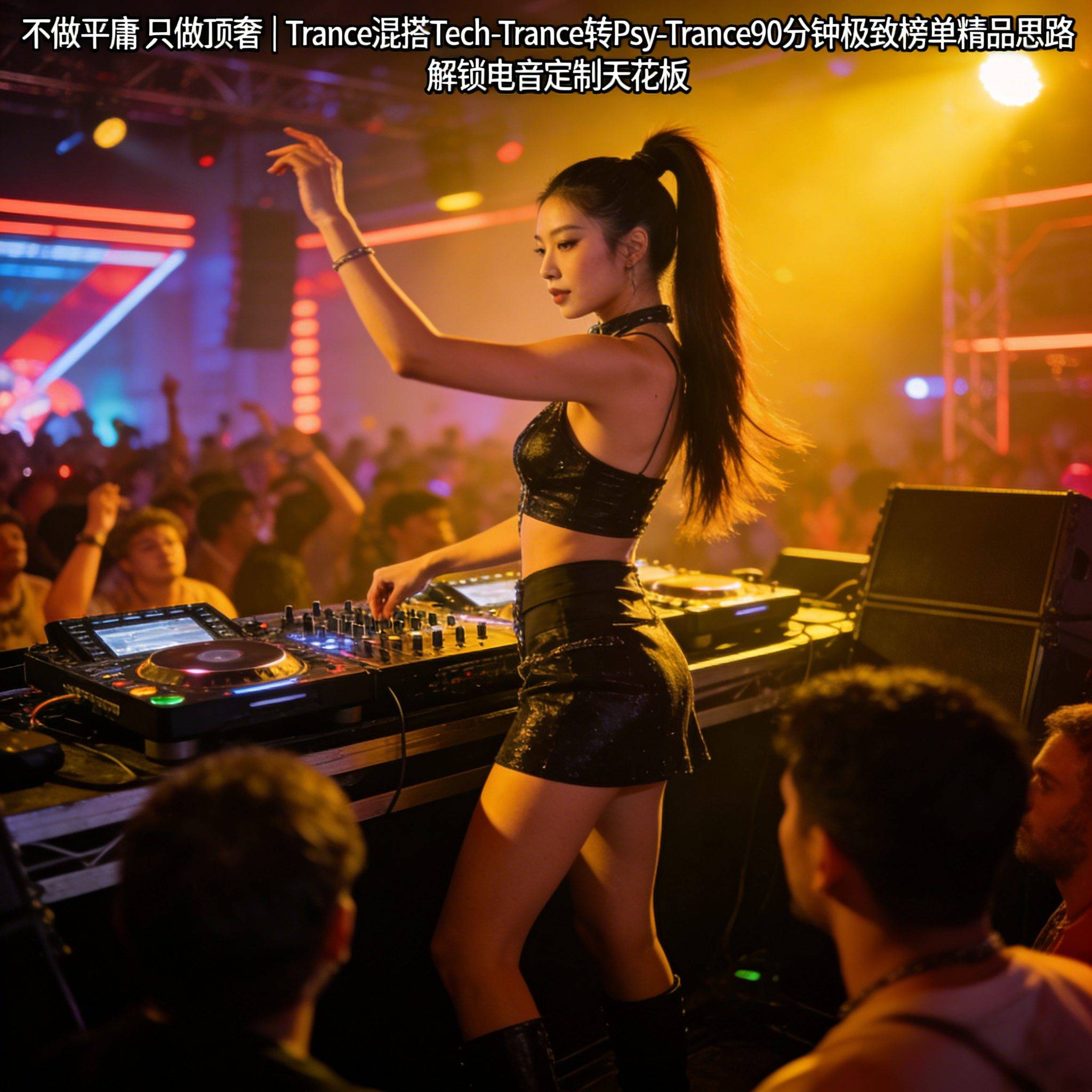 不做平庸 只做顶奢｜Trance混搭Tech-Trance转Psy-Trance90分钟极致榜单精品思路 解锁电音定制天花板