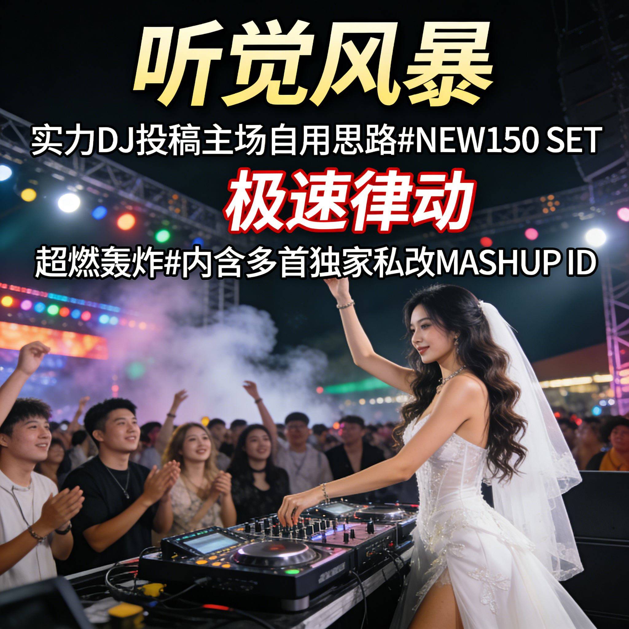 听觉风暴 实力DJ投稿主场自用思路#NEW150 SET 极速律动 超燃轰炸#内含多首独家私改MASHUP ID