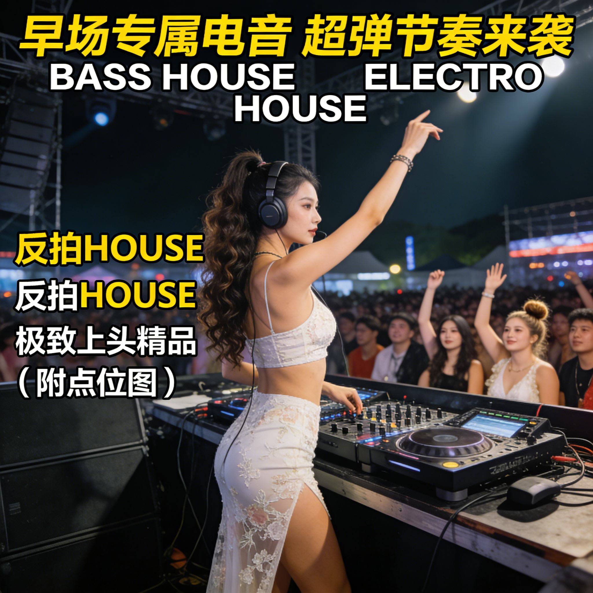 早场专属电音 超弹节奏来袭 BASS HOUSE ELECTRO HOUSE 反拍HOUSE 极致上头精品（附点位图）