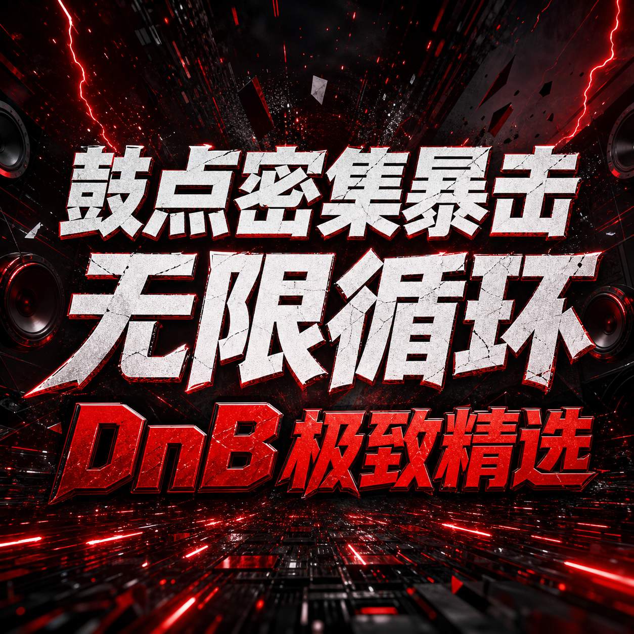 鼓点密集暴击 无限循环 DnB 极致精选