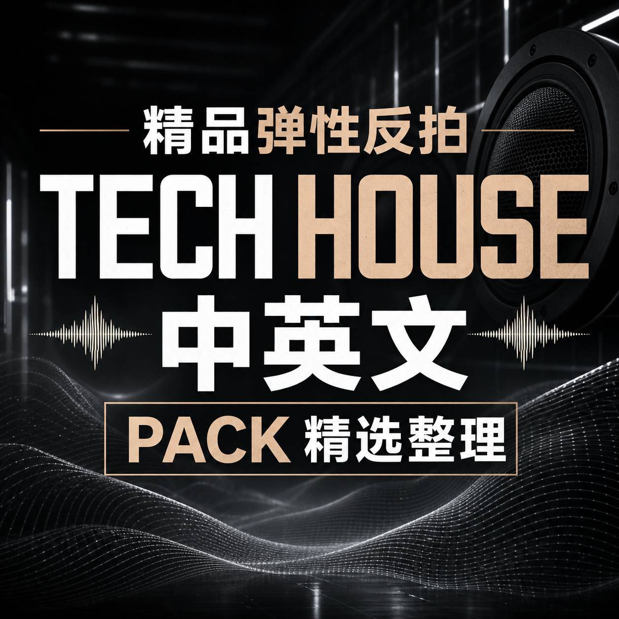 精品弹性反拍 Tech House 中英文 Pack 精选整理