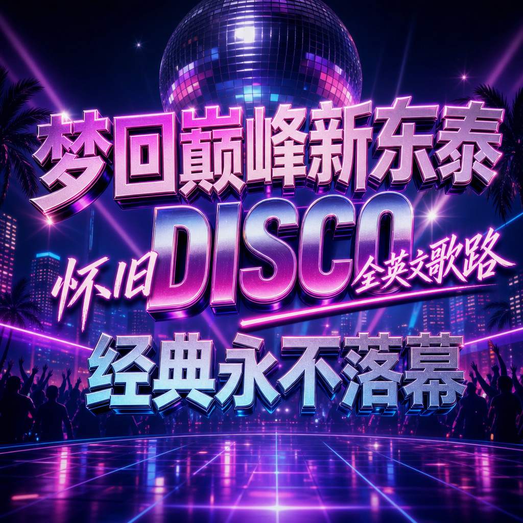 梦回巅峰新东泰 怀旧DISCO全英文歌路 经典永不落幕