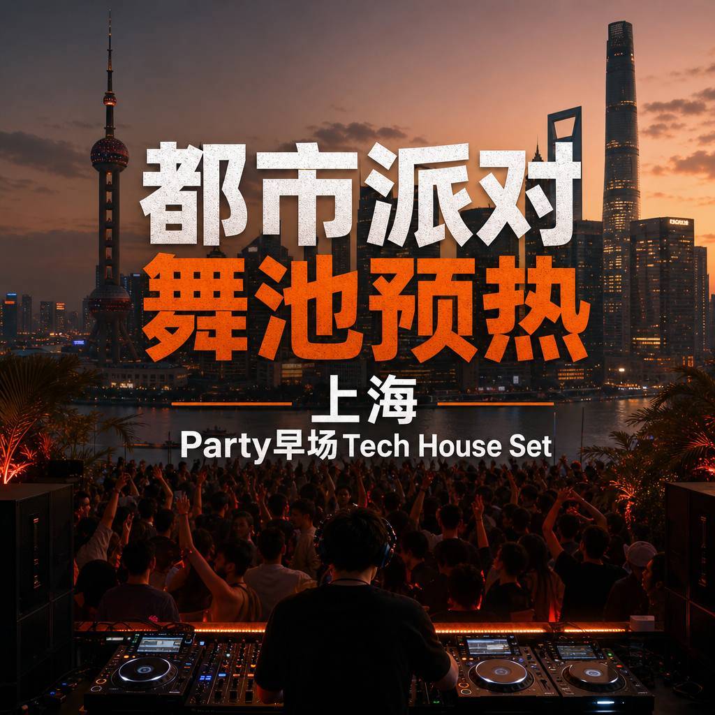 都市派对 舞池预热 上海-Party早场Tech House Set 层层递进带动全场升温
