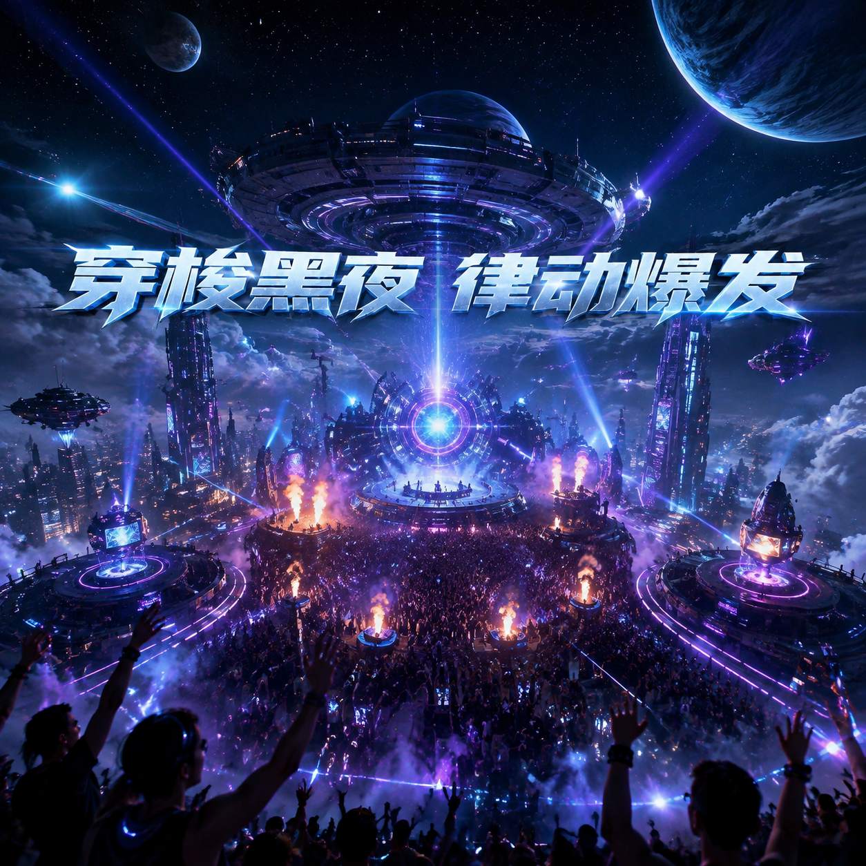 穿梭黑夜 律动爆发 星际高空派对 130-150 BIG ROOM TECHNO TRANCE HARD多元素硬核思路 (含点位图)