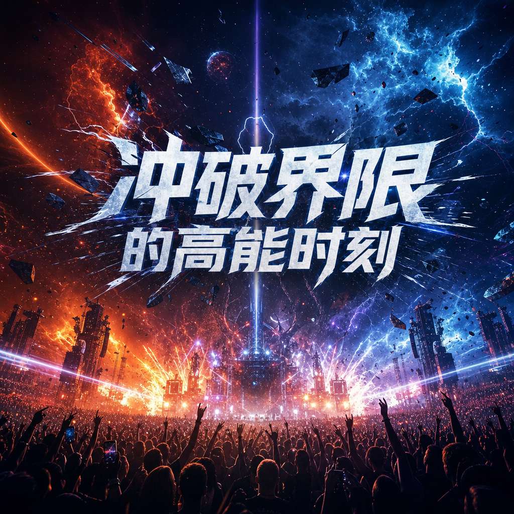 冲破界限的高能时刻 主场140 EDM Techno Trap Trance Mash ID 多风格极致混搭（附点位图）