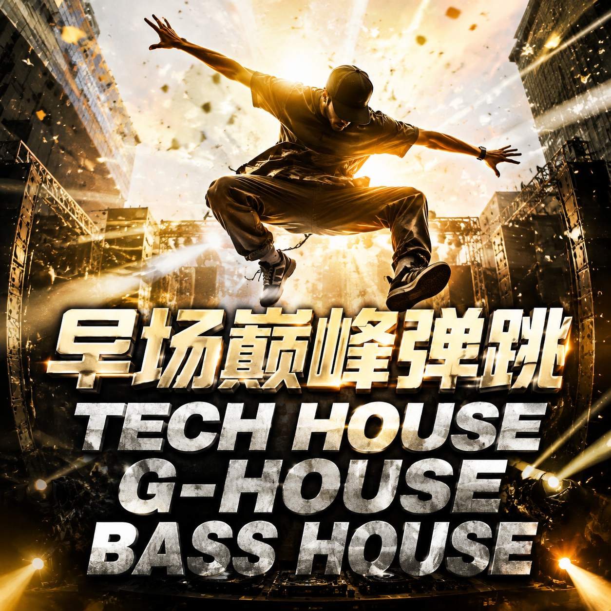 早场巅峰弹跳 TECH HOUSE G-HOUSE BASS HOUSE 超弹性精品思路